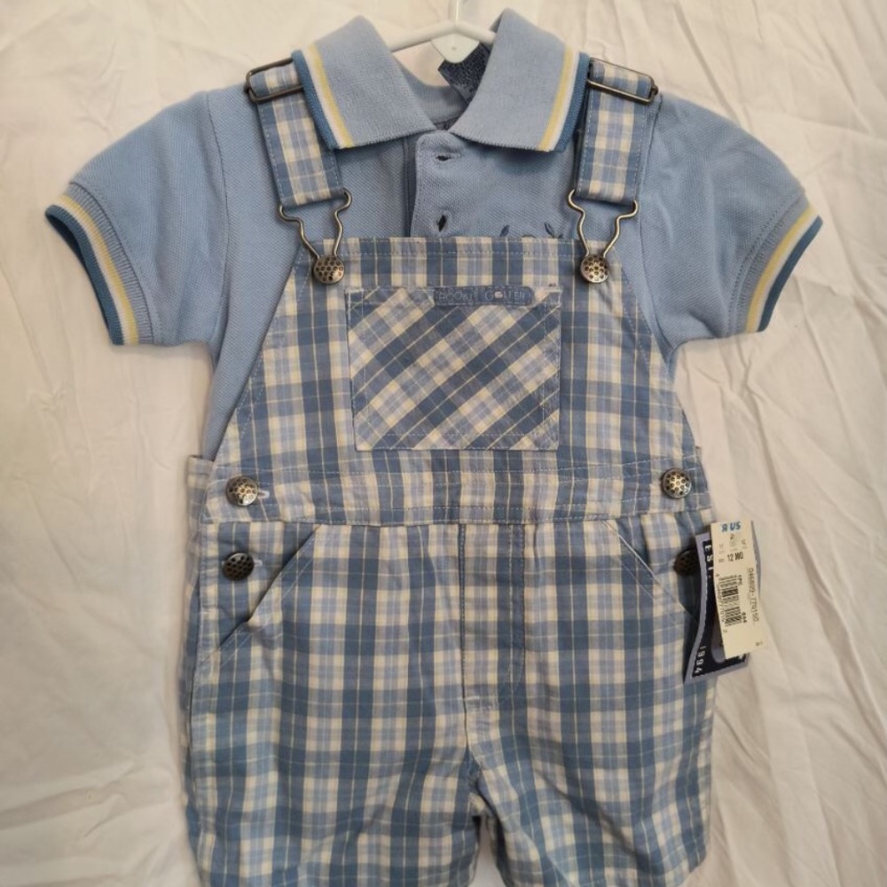 2 piece overall set